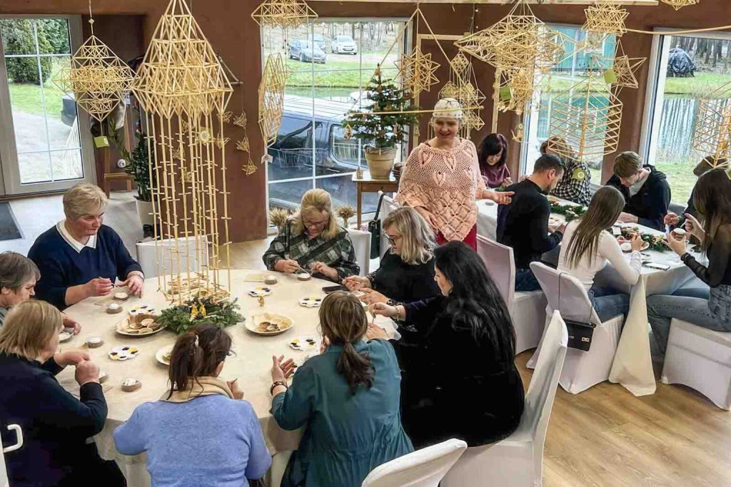 Meduolių dekoravimo edukacija
